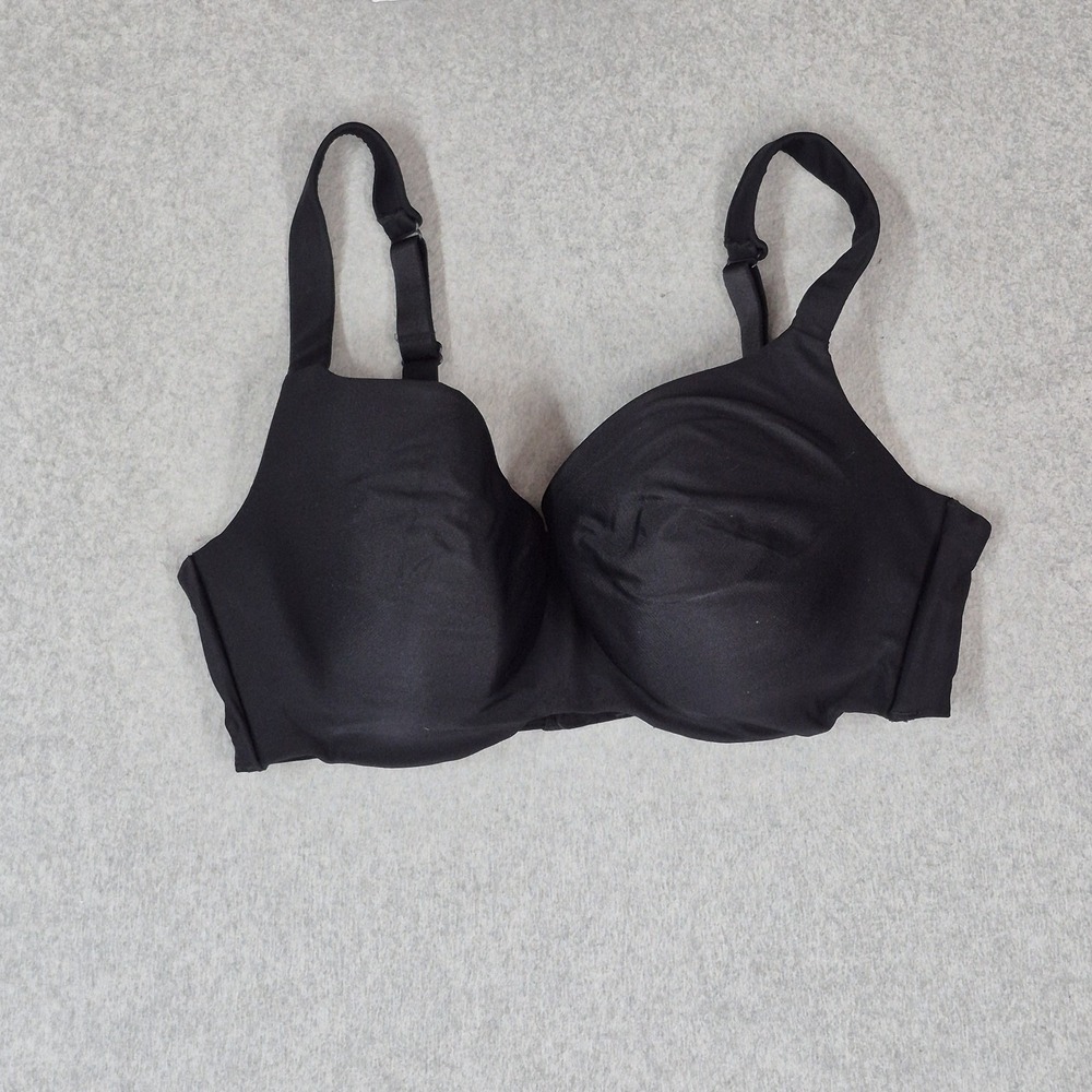 Ambrielle Women Bra 40D Black Lightly Lined Balconette